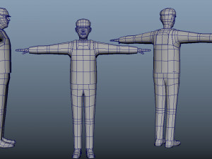 Avatar Game Animation Bible 3D Model