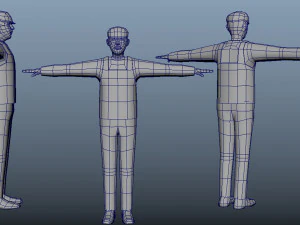 Avatar Game Animation Bible 3D Model
