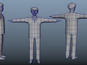 Avatar Game Animation Bible 3D Model