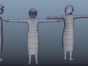 Avatar Game Animation Bible 3D Model