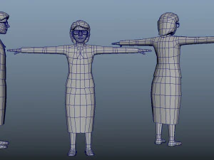 Avatar Game Animation Bible 3D Model