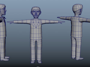 Avatar Game Animation Bible 3D Model