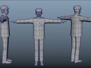 Avatar Game Animation Bible 3D Model