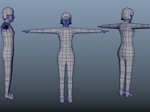 Avatar Game Animation Bible 3D Model