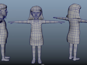 Avatar Game Animation Bible 3D Model