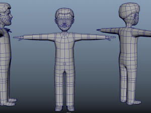 Avatar Game Animation Bible 3D Model