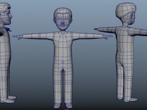 Avatar Game Animation Bible 3D Model