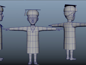 Avatar Game Animation Bible 3D Model