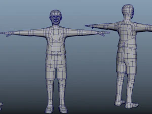 Avatar Game Animation Bible 3D Model