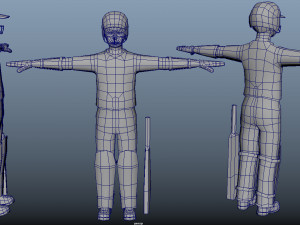 Avatar Game Animation Bible 3D Model