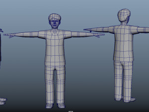 Avatar Game Animation Bible 3D Model