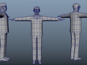 Avatar Game Animation Bible 3D Model