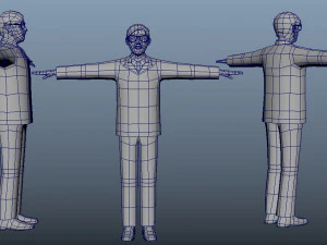 Avatar Game Animation Bible 3D Model