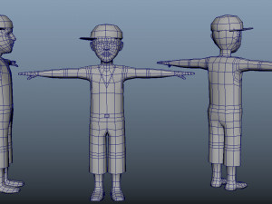Avatar Game Animation Bible 3D Model