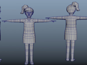 Avatar Game Animation Bible 3D Model