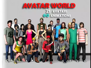 Avatar World 3D Model