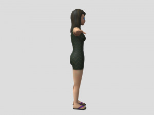 Avatar Humanoid Rigs 3D Модель