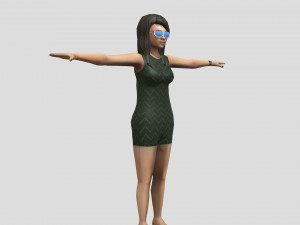 Avatar Humanoid Rigs 3D Модель