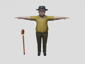 Avatar Humanoid Rigs 3D Модель