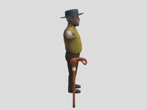 Avatar Humanoid Rigs 3D Модель