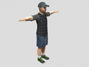 Avatar Humanoid Rigs 3D Модель
