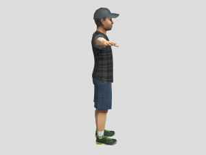 Avatar Humanoid Rigs 3D Модель