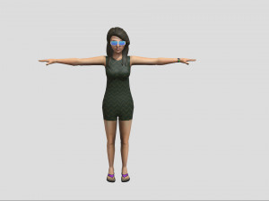 Avatar Humanoid Rigs 3D Модель