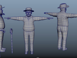 Avatar Humanoid Rigs 3D Модель