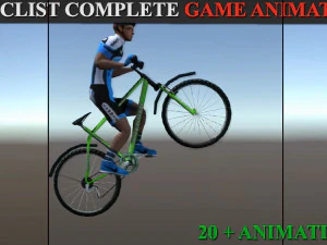 Animasi Sepeda Model 3D