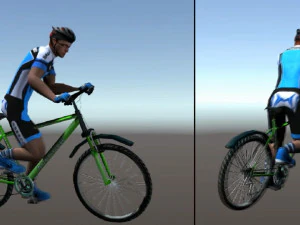 Bicycle Animations 3D Model