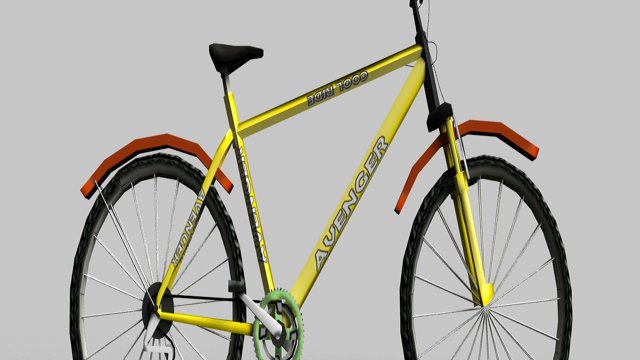 Bicycles 3D 模型 .c4d .max .obj .3ds .fbx .stl .blend
