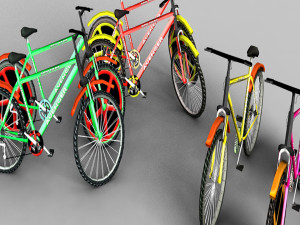Bicycles 3D 模型