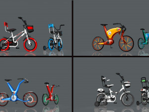 Bicycle World 3D Model