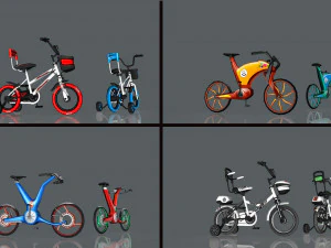 Bicycle World 3D Model