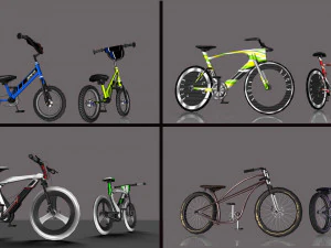 Bicycle World 3D Model