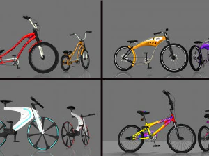 Bicycle World 3D Model