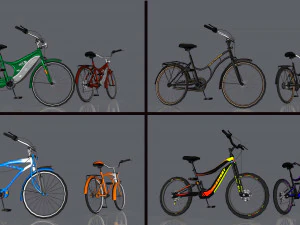 Bicycle World 3D Model