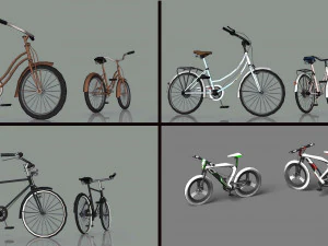 Bicycle World 3D Model
