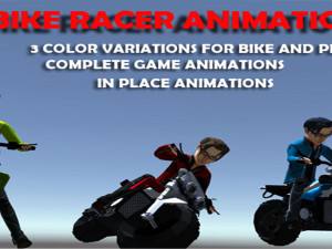 Bike Animations 3Dモデル