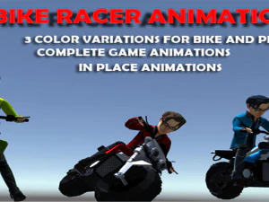 Bike Animations 3D Model