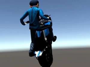Bike Animations 3D Model