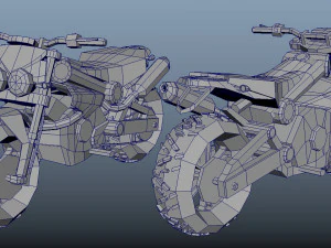 Bike Animations 3D Model