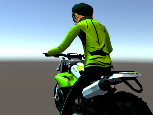 Bike Animations 3D Model