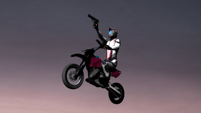 Bike Fight Animations Modelo 3D .c4d .max .obj .3ds .fbx .stl .blend 