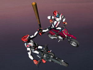 Bike Fight Animations Modelo 3D