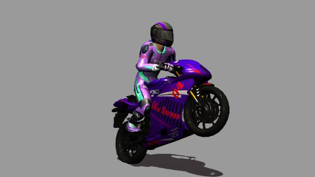 Bike Fight Animations HD 3D 模型 .c4d .max .obj .3ds .fbx .stl .blend
