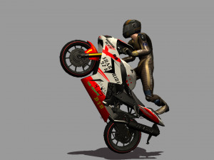 Bike Fight Animations HD 3D 模型