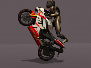 Bike Fight Animations HD 3D 模型