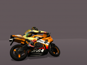 Bike Fight Animations HD 3D 模型