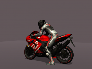 Bike Fight Animations HD 3D 模型
